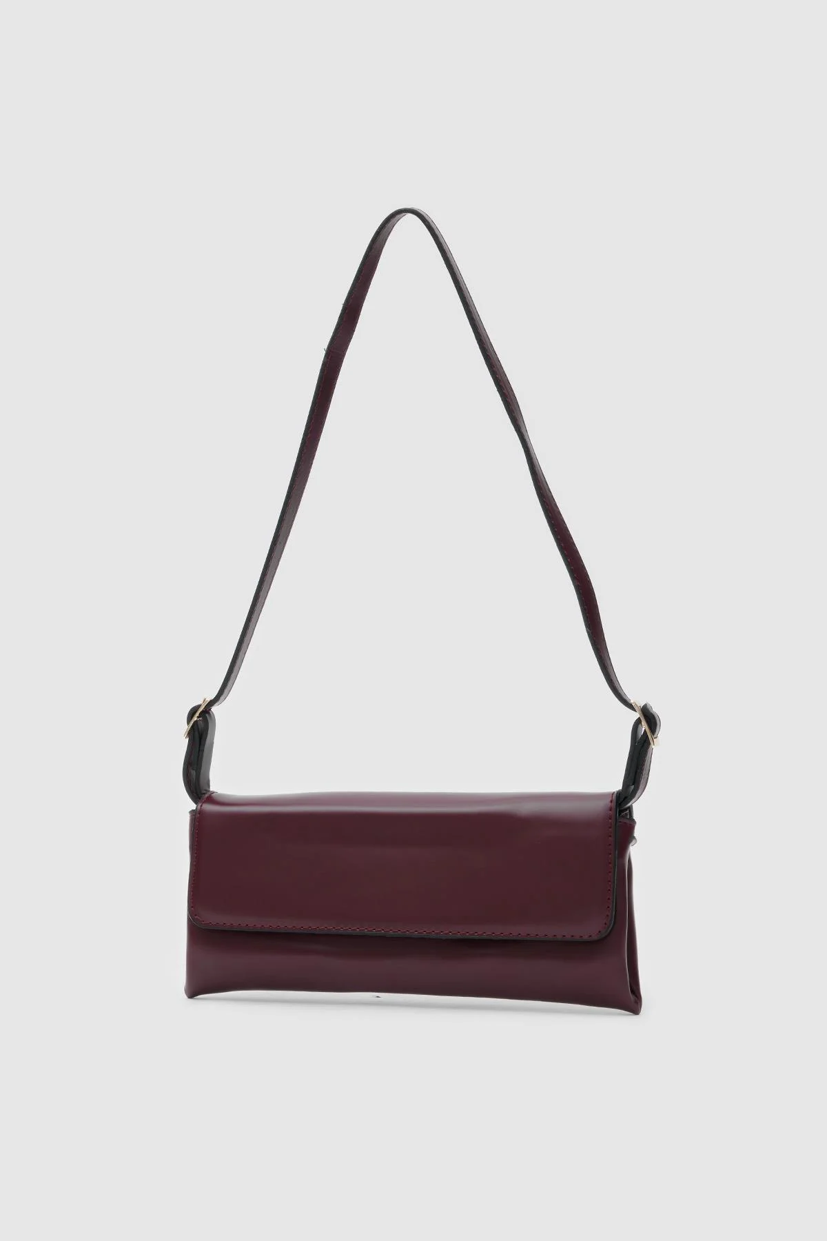 Elegant Claret Shoulder Bag