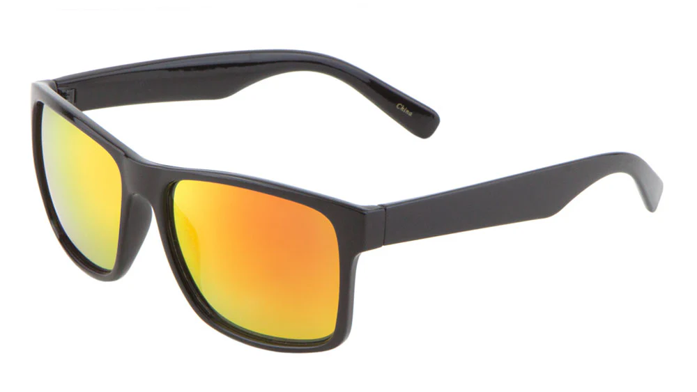 Chic Classic Color Mirror Sunglasses - Elegant Design with a Modern Touch
