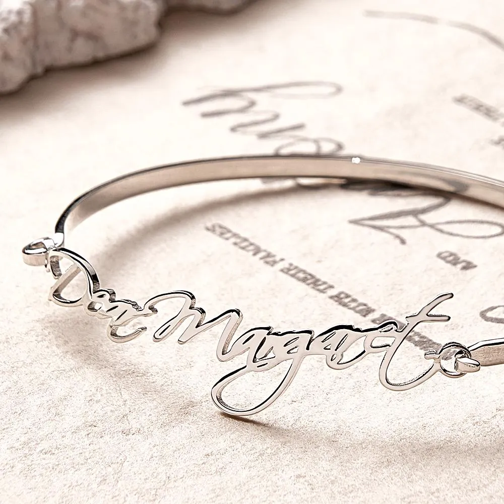 Custom Name Memorial Bracelet – Personalized Gift