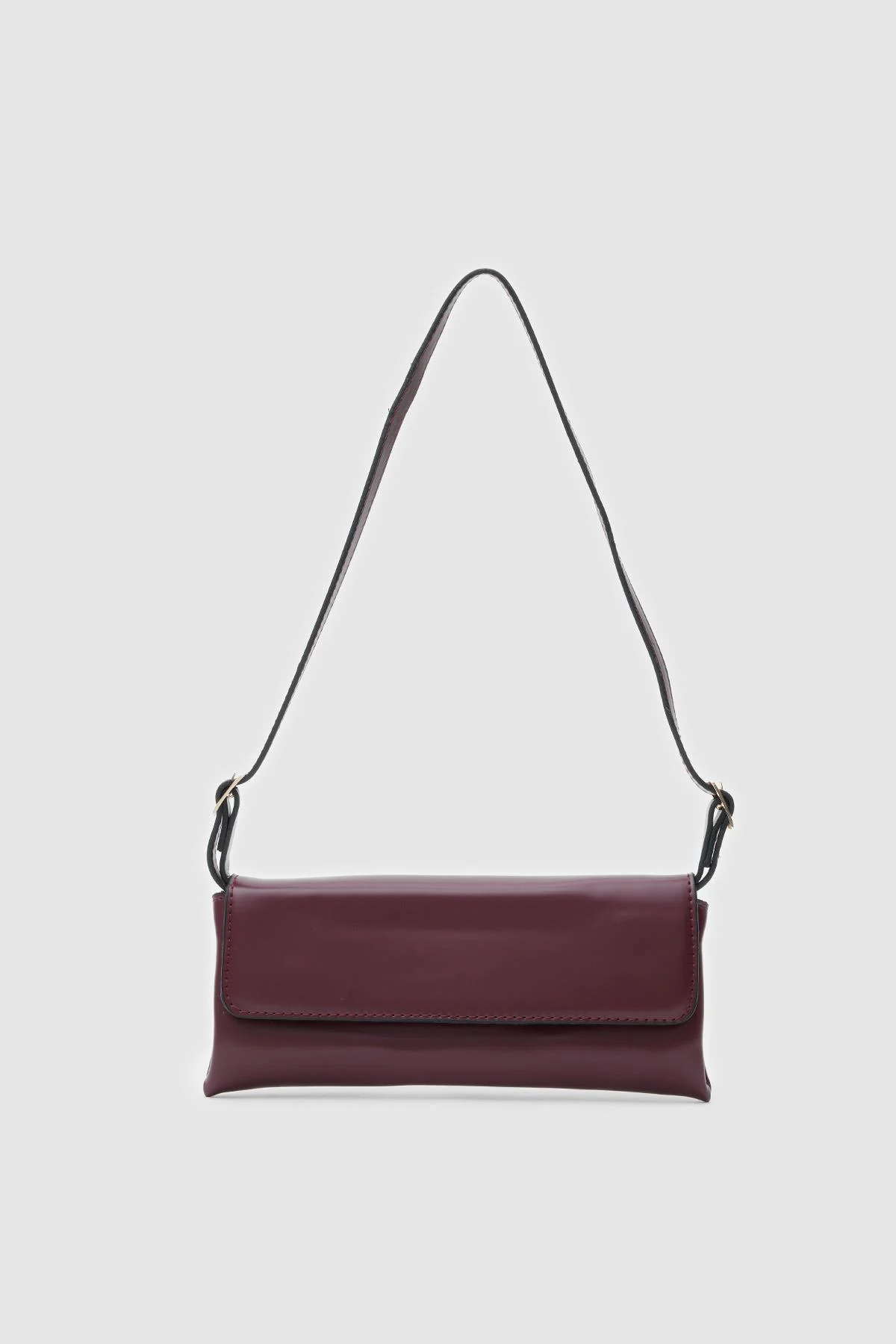 Elegant Claret Shoulder Bag